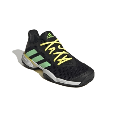 adidas Tennisschuhe Barricade Clay/Sandplatz schwarz Kinder